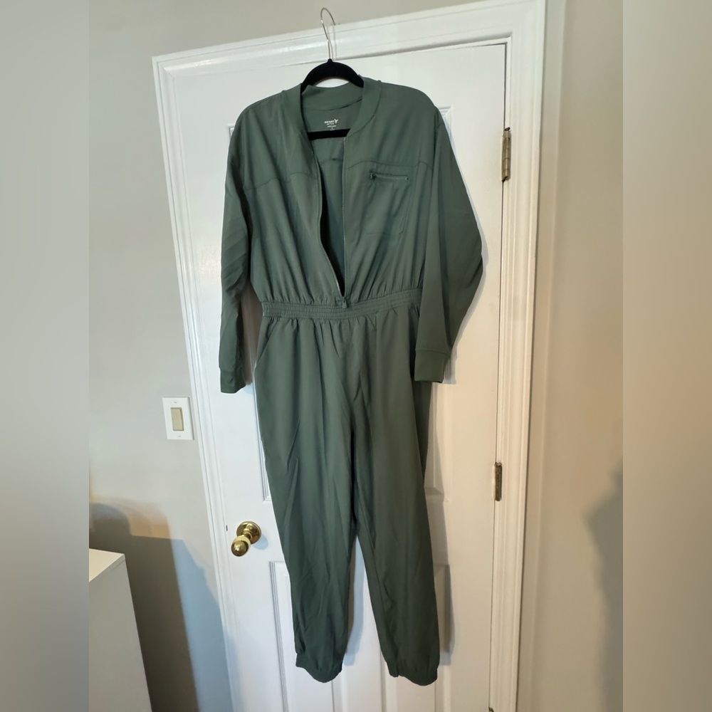Old Navy Olive Green Jumpsuit